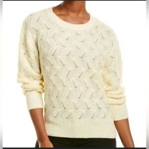 Habitual Wool Alpaca Cozycore Cabincore Countryside Grannychic Preppy Sweater MD